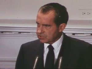 Nixon and Laird News Conference