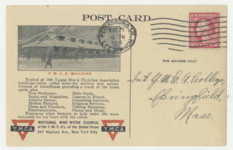 Postcard from Warren C. Wade to Laurence L. Doggett (May 29, 1918)