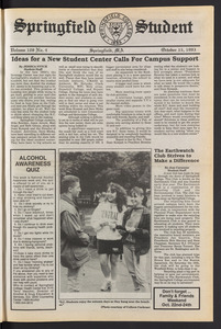 The Springfield Student (vol. 108, no. 4) Oct. 15, 1993