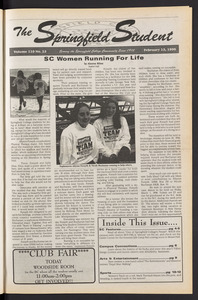 The Springfield Student (vol. 110, no. 15) Feb. 15, 1996
