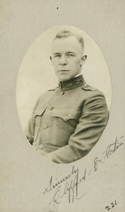Lieutenant Clifford Emory Horton Photograph (1918-1920)