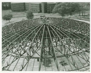 Blake Arena - Completion of the Supports of the Dome