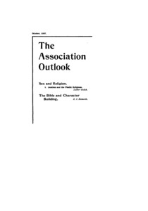 The Association Outlook (vol. 7 no. 1 - version 1), October, 1897