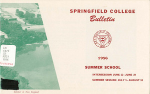 Summer School Catalog, 1956