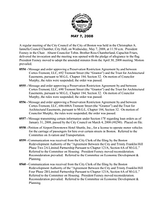 City Council meeting minutes