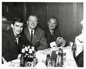 Guests at a Saint Patrick's Day celebration