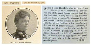 The Late Bessie Bonehill