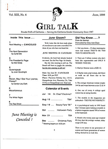 Girl Talk, Vol. 13 No. 6 (June, 1998)