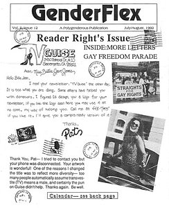 GenderFlex Vol. II Issue 12 (July/August 1992)