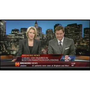 WCVB-TV Broadcast from April 15th, 2013 (11pm news)