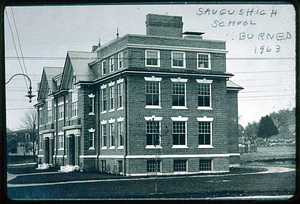 Saugus High School, Winter Street and Central Street, 1906