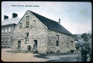 Saugus Post Office, Stone Church, Main Street, Congregational