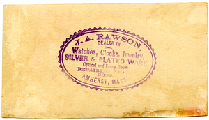 Compliments of the MacKinnon Pen Company, Ward and Gray, Boston