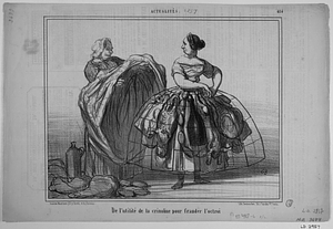 De l'utilité de la crinoline pour frauder l'octroi.