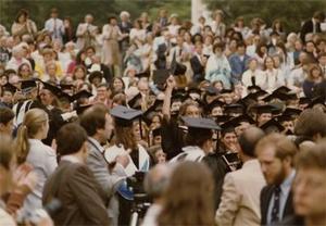 View of W'1982 Graduates and Guests.