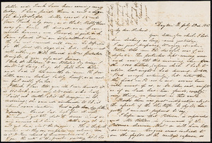 Letter from Augusta Bruen, Dayton, OH to Luther Bruen, 1861 July 23