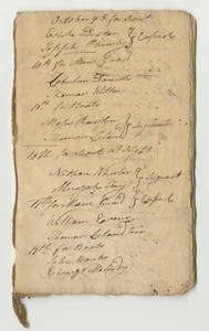 Orderly book, 1775