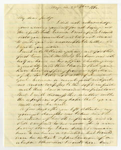 Letters to Edward Jenkins Harden, 1862 May - December