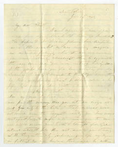 Letters to William Smith from anonymous correspondents