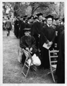 1958 Graduates at Commencement