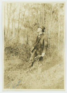 Booker T. Washington in the woods