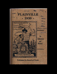 Plainville 1930 : its industries and history