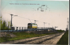 Trestle Bridge on Taunton and Brockton Line