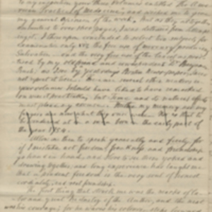 Letter from Benjamin Waterhouse to Wooster Beach