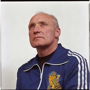 Gusty Spence. Portraits taken in his home shortly after his release from prison