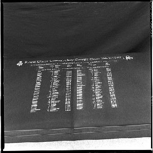 RUC Garden of Remembrance at police headquarters, Knock, Belfast, showing stone tablets with names of officers who died in the "Troubles." Images taken in the years immediately following the change from RUC to PSNI.