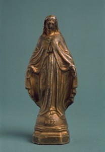 Statuette of Our Lady of the miraculous medal