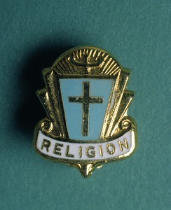 Religion pin