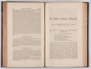 The Amherst collegiate magazine, 1854 February