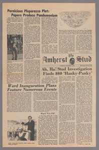 The Amherst stud, 1971 October 21