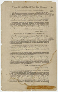 Minutes from the Pennsylvania General Assembly, 1763