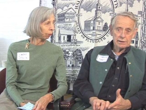 Linda Davis and Harold Davis at the Halifax Mass. Memories Road Show: Video Interview