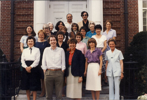 Staff of the Reading Public Library in 1983