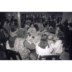 Guests at a Chinese Progressive Association party