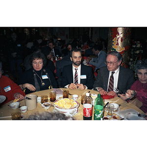 Guests attend the Chinese Progressive Association's celebration of the Lunar New Year