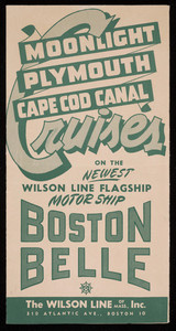 Wilson Line of Mass., Inc. cruise brochure
