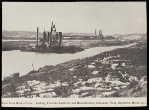 A view from the head of the Cape Cod Canal