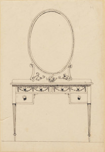 Toilet Table and Mirror