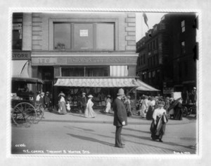 Northeast corner Tremont and Winter Streets, 129 Tremont, Boston, Mass., August 6, 1910
