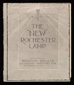 New Rochester Lamp, manufactured by Bridgeport Brass Co., office & factories, Bridgeport, Connecticut