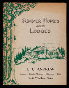 Summer homes and lodges, L.C. Andrew, South Windham, Maine