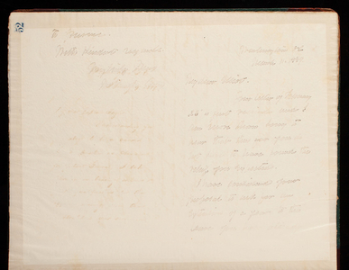 Thomas Lincoln Casey Letterbook (1888-1895), Thomas Lincoln Casey to [George H.] Elliot, March 11, 1889