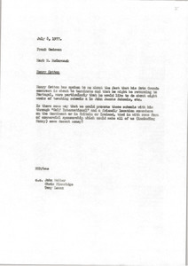 Memorandum from Mark H. McCormack to Frank Godsman