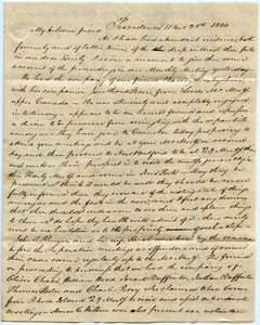Howland Family Papers, 1727-1886 (bulk 1777-1844)