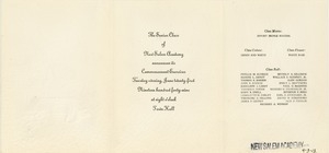 Invitation for New Salem Academy 1949 commencement ceremonies
