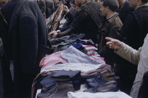 Clothing for sale at Belgrade market
